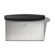 Oxo Good Grips Stainless Steel Multi-Purpose Scraper & Chopper Prep Tool Black