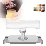 JarOpener for Weak Hands Easy Open Adjustable Grip , Stainless6779