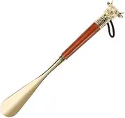 [RYEPOLNIX] Long Shoehorn Shoe Horn Long Household Shoehorn, Easy to Wear Shoes, Suitable for People Who are Inconvenient to Bend Over Shoe Helper Tool /338(32CM)