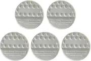 Golf Swing Aid | Arm Posture Correction,Golf Swing Flat Shape Balls Set of 5 for Alignment and Practice Putting Green Driving Range Game Improvement