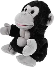 Stuffed Animals Plush Gorilla Hand Puppet Interactive Plush for Imaginative Play Lightweight Hand Puppet for Develops Fine Motor Skills Present
