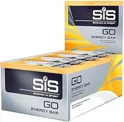 Science in Sport GO Energy Bar, High Carb, Fruit Infused Energy Bar, Banana Fudge Flavour (30 Packs)