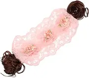 [AUTSUPPL] Infant Flower Crown Baby Girl Headbands Lace Princess Headband Stylish Hair Accessory for Photo Shoots