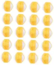 COHEALI 20pcs Dog Hair Dryer Ball Washing Machine Dryer Balls Laundry Reusable Laundry Balls Lint Remover Washing Balls Dryer Hair Catcher Lint Balls Lint Dryer Balls Yellow Polypropylene