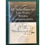ITOH｜RF TECHNOLOGIES FOR LOW POWER WIRELESS COMMUNICATI