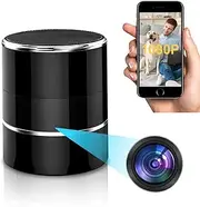 Security Camera in Bluetooth Speaker with 240° Viewing Angle, Motion Activated Wireless Nanny Cameras with Cell Phone App, Hidden Spy Cameras 1080P