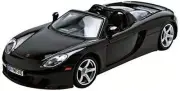 1/24 Scale Porsche Carrera GT Black Motormax Diecast Model Car