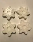 Snow flake Holiday Christmas Soap Set (4)
