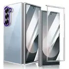 For Samsung Galaxy Z Fold 6/5/4/3 Full Protective Case Hinge Cover +Screen Film