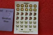 Games Workshop Warhammer Undead Skeleton Warriors Transfers Sheets 1 Decals OOP