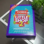 Complete Set COLES 2019 Little Shop 2 in Collector Case Mini Collectibles