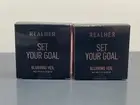2x REALHER Set Your Goal Blurring Veil Setting Powder • 0.28 oz 8 g NIB