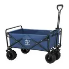 NNEDSZ Garden Cart Folding 120kg Trolley Camping Wagon Barrow Outdoor Beach