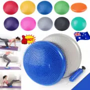 Stability Balance Cushion Yoga Air Disc Ankle Knee Strength Rehab Floor ExerciUL