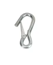 Whitecap Industries S-4043C Zinc Plated Steel Utility Snap Hook - 1-3/16"