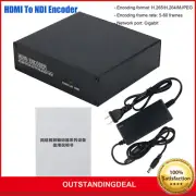 HDMI To NDI Encoder Video Encoder With External Audio Collection Encoder os67
