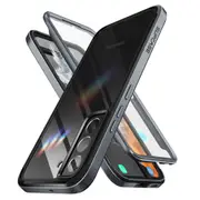 Slim Frame Back Case with Built-in Screen Protector for Samsung Galaxy S22 2022