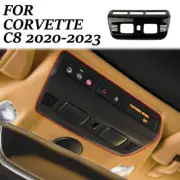 For Chevrolet Corvette C8 glossy black overhead on-star access panel cover trim (for: Chevrolet)