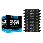 DUDE WIPES XL Flushable Wipes, Fragrance Free, 8 ct., 400 wipes