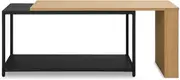 Iris Ohyama SCT-795 Table Center Table Desk Telescopic Center Table Width 31.1-50.8 x Depth 15.0 x Height 15.0 inches (79-129 x 38 x 38 cm)