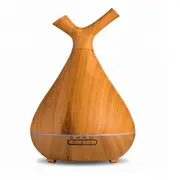 Wooden Style Branch Essential Oil Aroma Diffuser Air Freshener Humidifier light yellow_European regulations