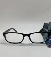 E205 FOSTER GRANT READERS CHOICE CARTMAN BLK 1.25 Reading Glasses READER