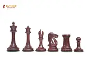 B & Company Reproduced Staunton 4.4" Boxwood/ Rosewood