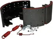 Mytee Products Drum Brake Shoe Ki Replaces 4709E, Haldex GBEK4709E220PR, GBEK4709E223HD, Bendix GBEK4709E223STD, Newstar HAR-4709E