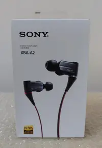 在飛比找Yahoo!奇摩拍賣優惠-SONY 平衡電樞入耳式耳機 XBA-A2