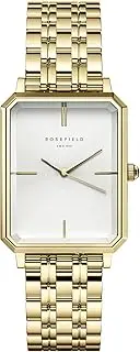 [Rosefield] The Octagon White Sunray Gold Watch