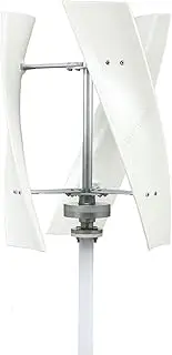 900W 12V 24V 48V Vertical Low Noise Wind Turbine Generator with Charger Controller Low Speed 3 Blade Wind Turbine Power Generator for Home,Business,Street Lighting