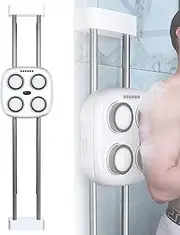 Electric Back Scrubber Hands-Free For Shower Wall Mounted Back Exfoliating Bath Wash Pad 360° Automatic Rota-Tion,6-Speed Adjustment For Deep Cleansing Easy To Clean