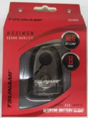 TSUNAMI TBTNPB DUAL 8GA INPUTS NEGATIVE BATTERY CLAMP