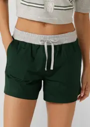 [Lorna Jane] Flashdance Original Shorts in Green, Size - Small S Dark Green