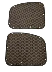 Freightliner Classic/XL/FLD120/FLD132 Sleeper Upper Window Curtains Brown