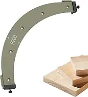 Curved Chamfer Auxiliary Trimming Tool,Precise Corner Router Templates - Lightweight High-Strength Routing Tool for Internal and External Use