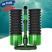 Equipment Aquarium Head Sponge Foam Filter Double Fish Water Tank Biochemical