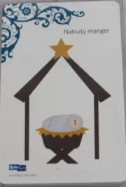 QuicKutz Nativity Manger 4x4, 2 Cutting Die Set REV-0077