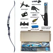 Topoint R2 Recurve Bow Set Archery Takedown R2 68 Inch Target&Hunting RH Package