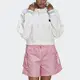 Adidas Disney Hoodie [HL9055] 女 連帽上衣 短版 運動 休閒 迪士尼 米奇 國際版 白