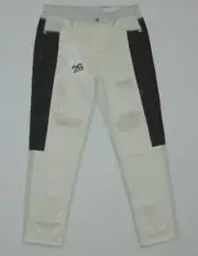 BNWT:SASS&BIDE RELAXED FIT MIX FABRIC DISTRESSED BOYFRIEND JEANS 26 "PLAYMAN"