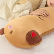 Long Capybara Stuffed Plushie Toy Capybara Plushie Stuffed Toy for Living Room