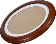 Luxshiny Elegant Oval Photo Frame Wall Decor for Vintage Style Home Display for Photos and Artworks