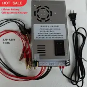 220V Lithium Battery Cell Balanced Charger 2.70-4.85V for New Energy Vehicles