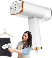 Handheld Garment Steamer - With 100ml Water Tank Portable Fabric Steamer - Leak-Proof Foldable Hand Steamer Clothes, Clothes Steamer Travel Size For Home
