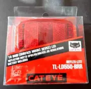 CATEYE TL-LD550-BR REFLEX-LITE LED LIGHT REFLECTOR for BIKE NEW N BOX