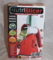 Nutrislicer Rotary Grater Vegetable & Fruit Slicer Cheese Potato Slicer