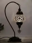 Bedside Table Lamps Reading Light Desk Lamp Lounge Study Bedroom Decor White