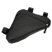 Black Triangle Bicycle Pouch Bike Frame Bag Cycling Riding Connects Frame Tools
