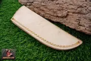 CUSTOM HAND MADE SOFT HAIR BELT LOOP SHEATH FOR FIXED BLADE KNIFE